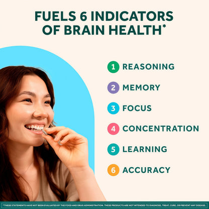 NEURIVA Plus Brain Supplements for Memory and Focus, Clinically Tested Nootropics Neurofactor and Phosphatidylserine, with Vitamin B12, Vitamin B6 and Folic Acid, 30 Count Capsules